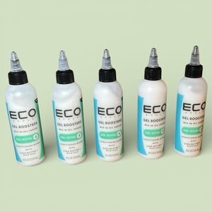 ECO Style LOT OF 5 Gel Boosters Curl Revival Mix‎ in Oil Serum Hair Conditioning